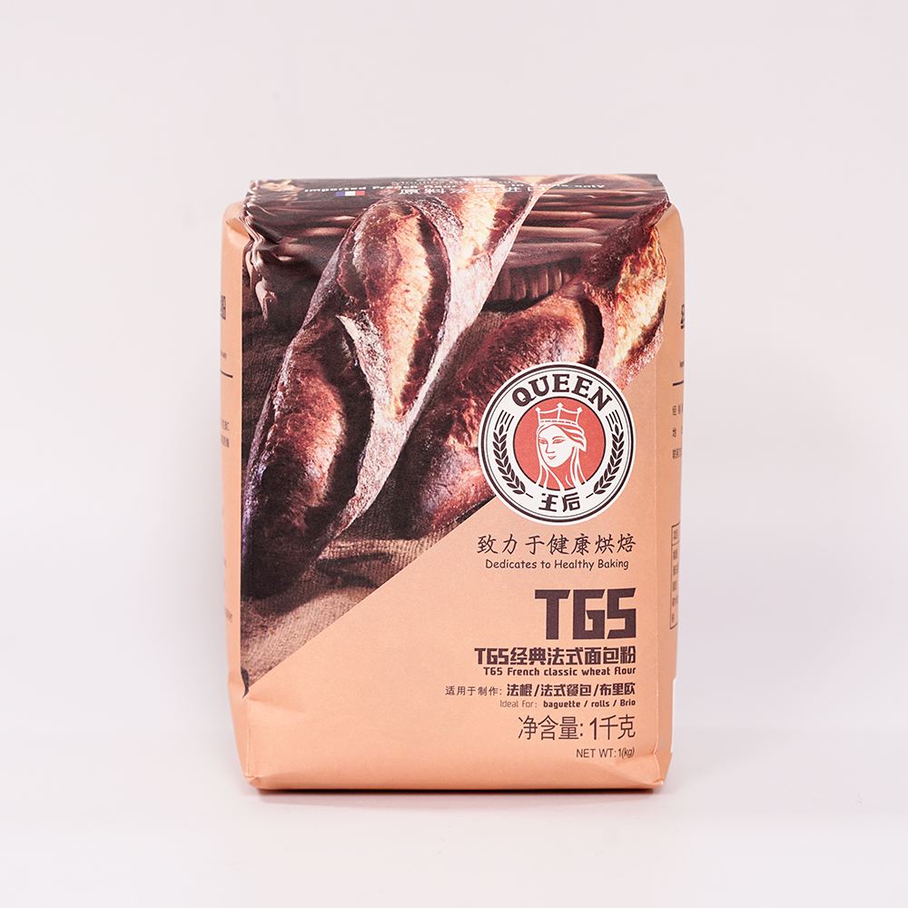 王后T65经典法式面包粉1kg