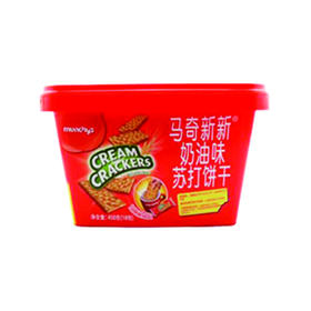 马奇新新奶油味苏打饼干750g
