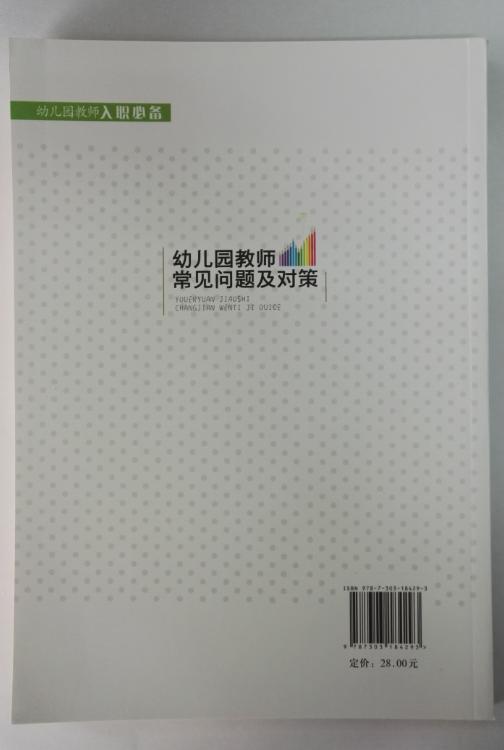 幼儿园教师常见问题及对策 北京师范大学出版社 正版幼儿教师必备 商品图2