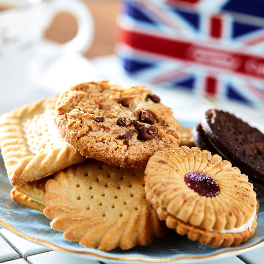 英国进口 麦维他（Mcvitie&#039;s）全麦酥性消化饼干爵士纪念礼盒装475g/盒 商品图3