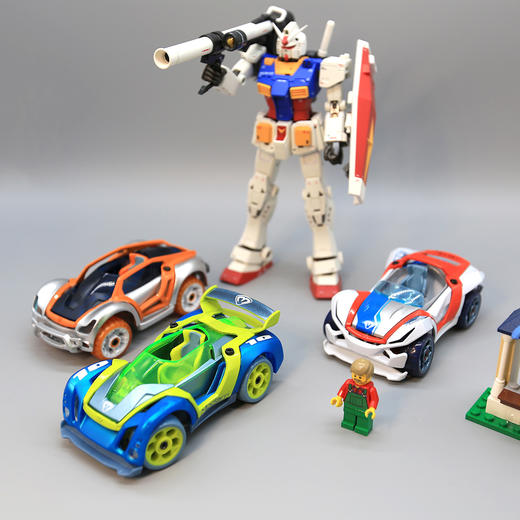 3辆玩具车，组出230000+造型！美国 Modarri 玩具车！益智创意、动手能力全面提升！孩子自己设计，轻松改装，变化无穷，3分钟改装一辆车！ 商品图9