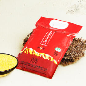 东方亮山西特产广灵小米 1.6kg手提塑封袋装真空包装 食用小米粥杂粮 包邮