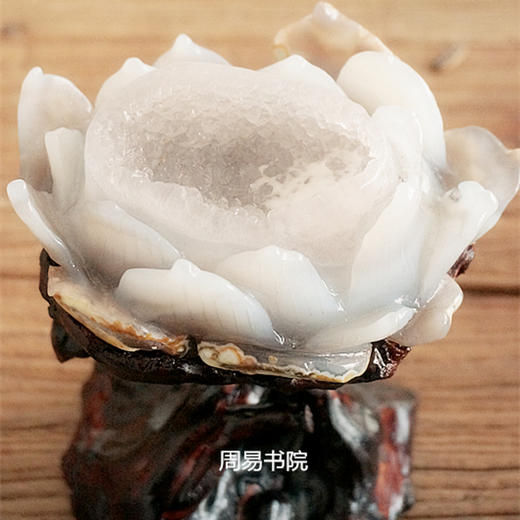 天然水晶莲花聚宝盆 招财聚气 辟邪化煞 消磁