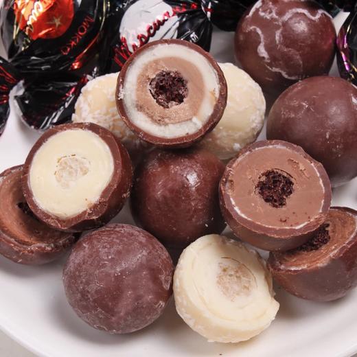 俄罗斯进口糖果黑美人满天星多口味巧克力500克装多规格包邮 商品图2