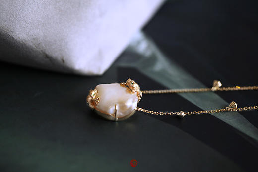 纯粹自在的好日子｜夏日珍珠青蛙锁骨链 商品图6