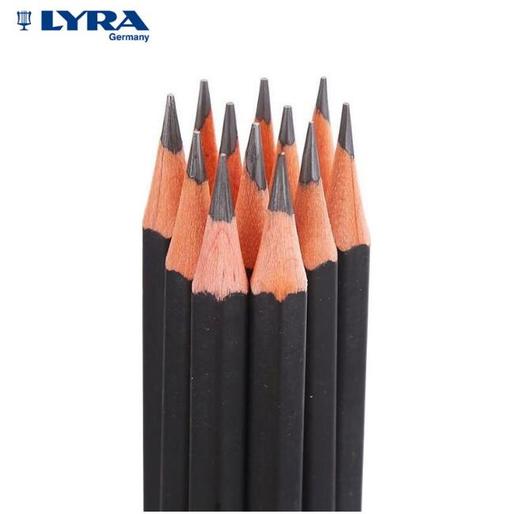 德国LYRA艺雅艺术家级伦勃朗专业素描铅笔12支套装铁盒素描 绘图 商品图3