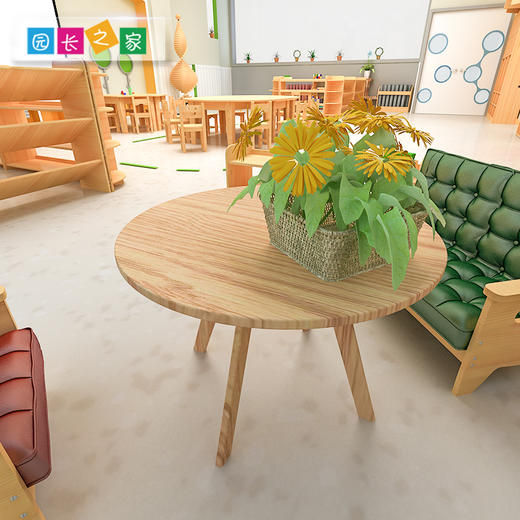儿童幼儿茶几圆形现代边几创意客厅角几沙发小茶几欧式移动套几 商品图1