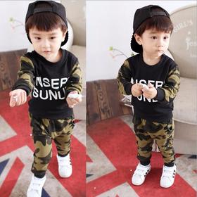 【童装】男童春装套装 小孩套装 童装男 套装