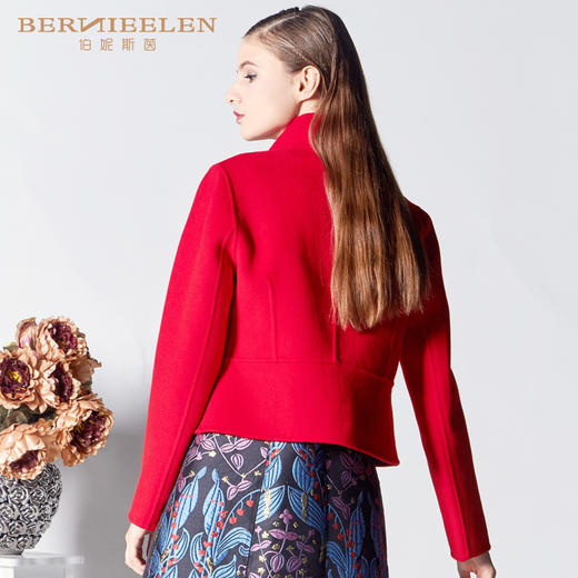 【伯妮斯茵】短款双面呢外套--太阳的圣树--《智慧之光--波斯艺术》1A6813 商品图4