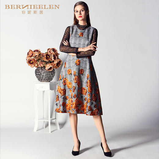 1S6822--连衣裙--太阳的圣树--《智慧之光-波斯艺术》 商品图2