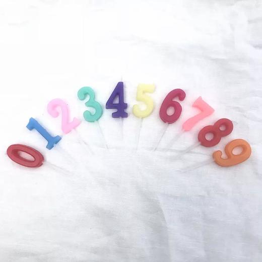 普通数字蜡烛 商品图0