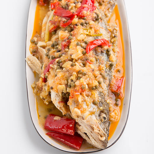 雅元川味泡椒鲈鱼900g 商品图4