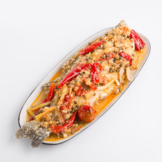 雅元川味泡椒鲈鱼900g 商品图3