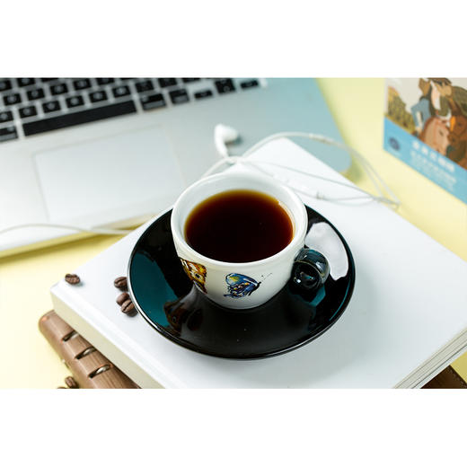 金米兰意大利蝴蝶图案系列咖啡杯套装 6个/套 商品图3