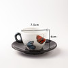 金米兰意大利蝴蝶图案系列咖啡杯套装 6个/套 商品缩略图2