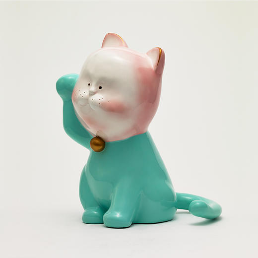 【稀奇】《招财猫》 Jingle Kitty 艺术品创意雕塑桌面装饰摆件 商品图3