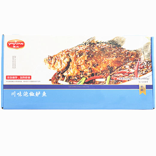 雅元川味泡椒鲈鱼900g 商品图1