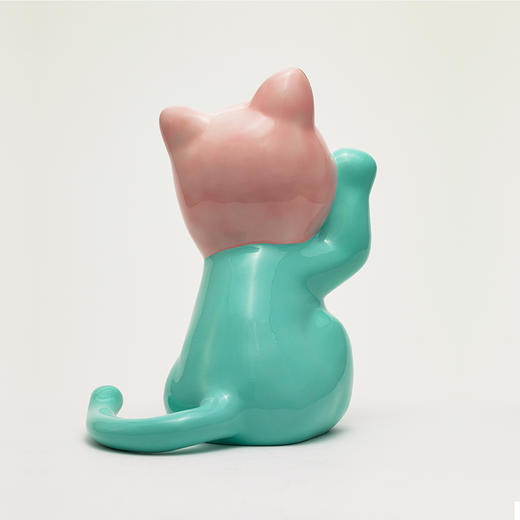 【稀奇】《招财猫》 Jingle Kitty 艺术品创意雕塑桌面装饰摆件 商品图2
