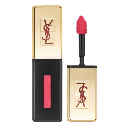 【现货】YSL-圣罗兰-纯色镜光面黑管唇釉口红唇膏持久滋润保湿唇彩 商品图0