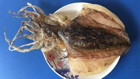 淡晒东海墨鱼干500g 墨鱼 需要冰箱急冻保存  可煲汤 煮粥