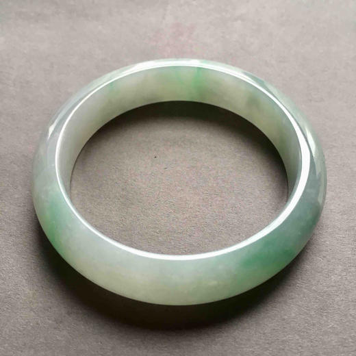 细糯种飘阳绿翡翠手镯56 商品图4