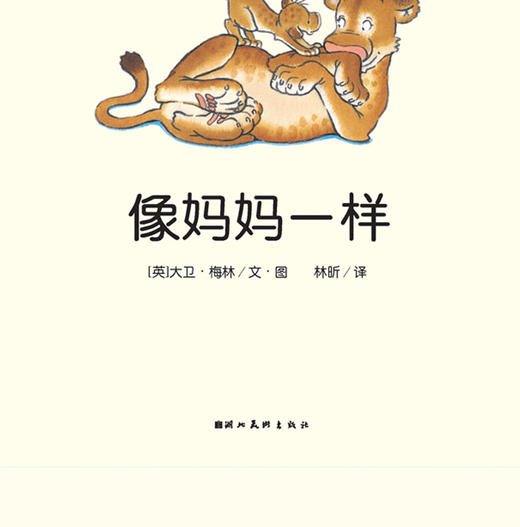 像妈妈一样（精装）海豚绘本 亲子阅读 母爱 商品图1