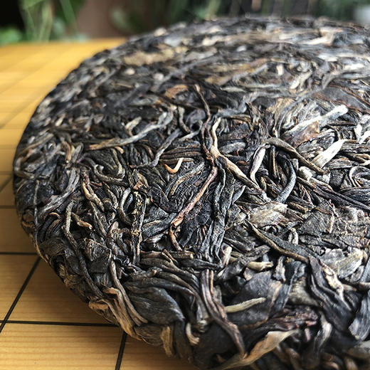 茶样布朗山单株古树生普2017春茶