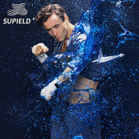 Supield（素湃）疏水黑科技轻防污运动卫衣男夜晨跑服开衫上衣高弹力速干外套