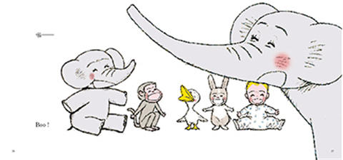 蒲蒲兰 小艾和小象 中江嘉男 3-4-5-6岁儿童绘本 正版 商品图3