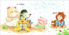 蒲蒲兰 下雨了？ 程丽 0-1-2-3岁低幼儿童绘本 正版 连环画出版社 商品缩略图4