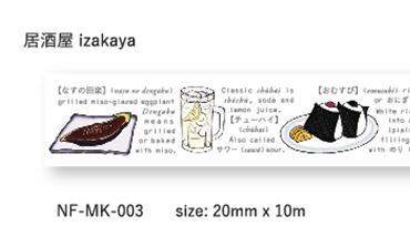 Nilongo Flashcards 日式和纸胶带 和果子餐点系列 商品图2