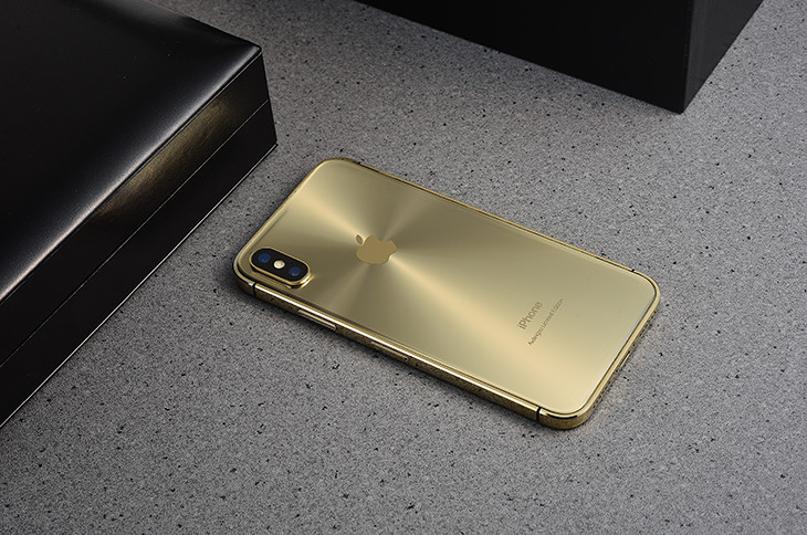 iphone x 香槟金 定制版