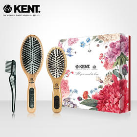KENT 经典猪鬃梳 养发护发套装