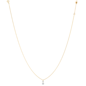 订购6周到｜La Brune et La Blonde-Duo-18K黄金 0.35克拉钻石 项链［法国设计师］