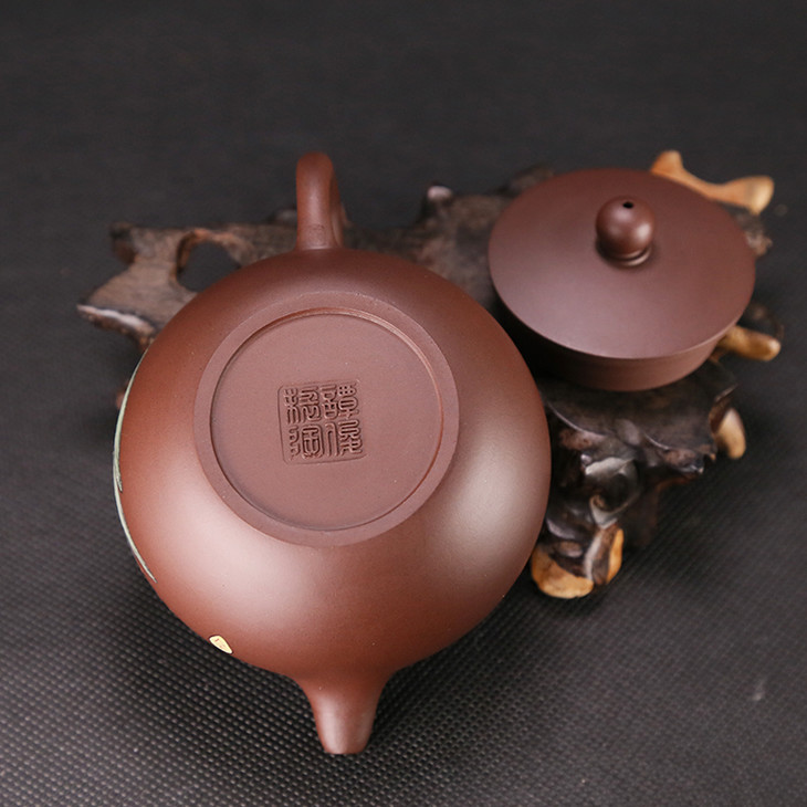 山里人家谭俊大师手工紫砂壶