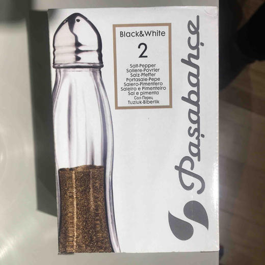 【彩盒2支装】帕莎80030盐胡椒粉调味瓶35cc 商品图3
