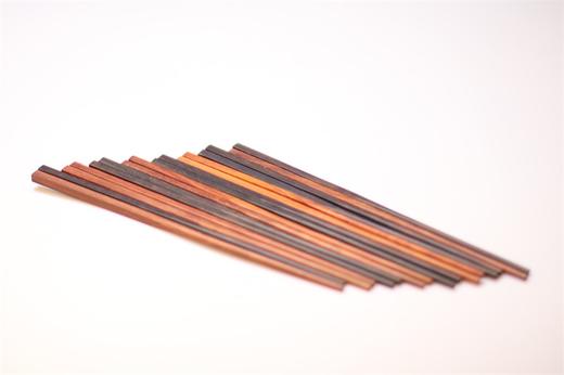 大红酸枝 （交趾黄檀）筷子红木筷子实木筷子 商品图1