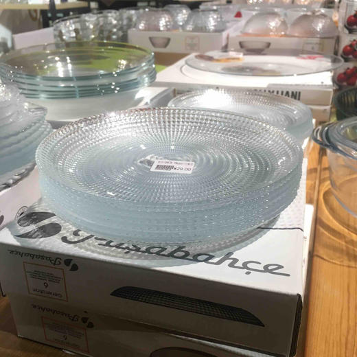 帕莎时代钢化玻璃餐盘(190mm）10478 商品图2