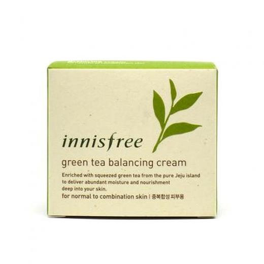 〖保税仓〗韩国悦诗风吟Innisfree绿茶精萃平衡面霜 混合肌肤用 50ml 商品图2