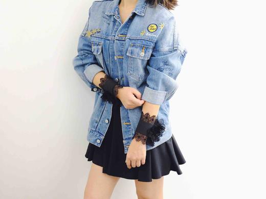 北京仓｜Catherine Osti-Elisabeth-设计师同款 袖饰（黑色）［法国设计师］ 商品图2