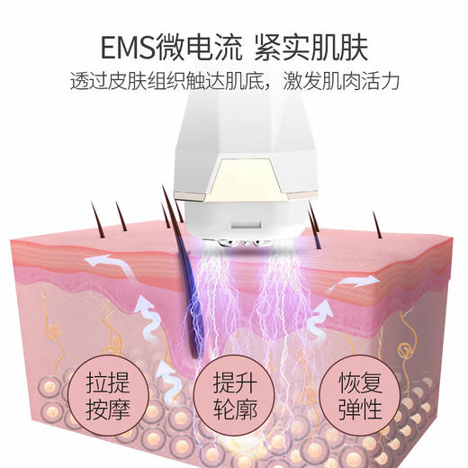 多效射频仪 | EMS微电流紧致肌肤，铂金探头SKG3220，送DDC凝胶 商品图1