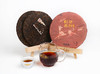 2018年永乐(旺星高照)狗年生肖双层铁饼熟茶357g 商品缩略图1