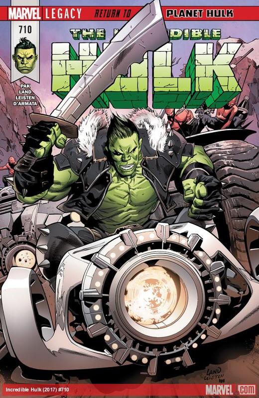浩克 绿巨人 主刊 Incredible Hulk V4（2017）普封 商品图7