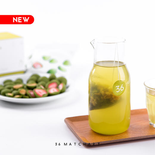 36抹茶玄米煎茶（茶礼盒*1）写意的生活，要有一杯黄金比例煎炒过的米香与茶香 商品图0