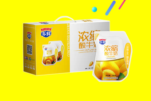 【热卖】浓缩芒果酸奶180g*12袋 商品图2