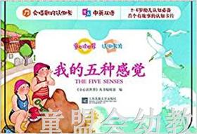 童心读世界认知卡片：我的五种感觉 丛书编辑部 3-4-5-6岁 正版