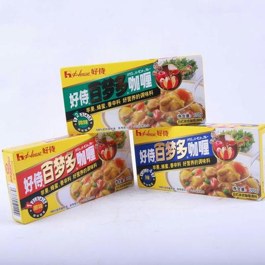 【调味】百梦多咖喱100g（辣味）（微辣）（原味） 商品图0