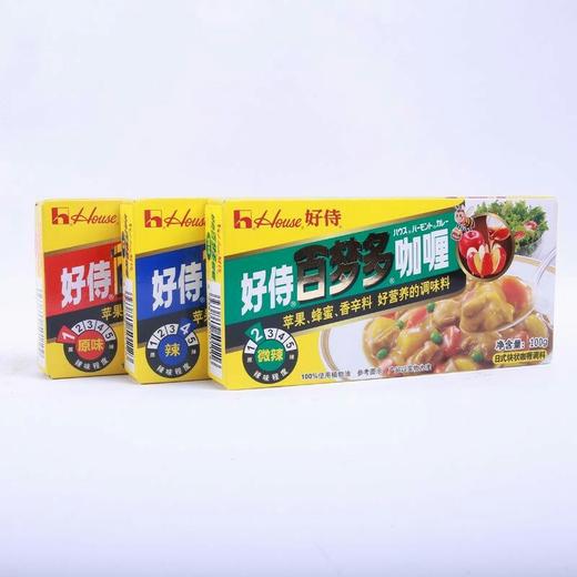 【调味】百梦多咖喱100g（辣味）（微辣）（原味） 商品图2