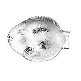 帕莎10258海洋世界钢化鱼形餐盘-大号