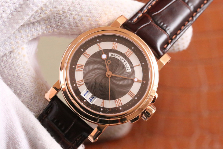 hg厂宝玑航海系列机械男表5817bez25z8复刻宝玑cal517gg机芯直径39mm